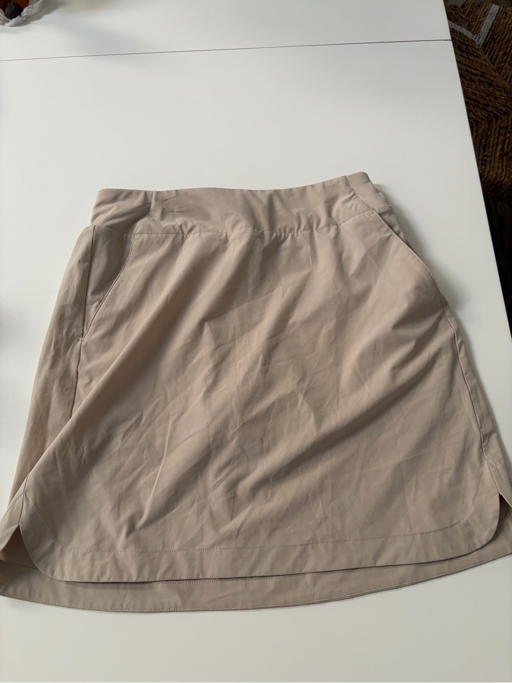 Walter Hagen Light Beige A-Line Skort 18”